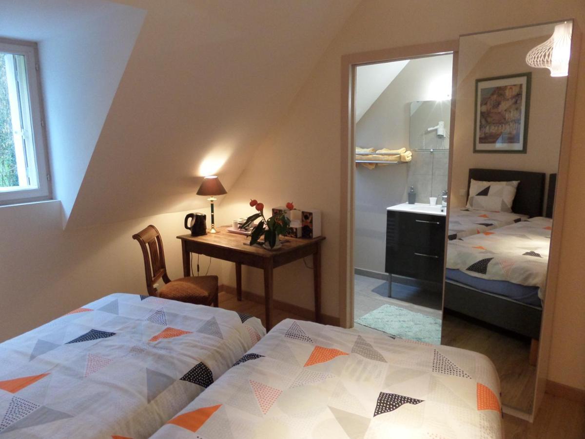 Bed and Breakfast Le Moulin De La Planche Cerelles Exteriér fotografie