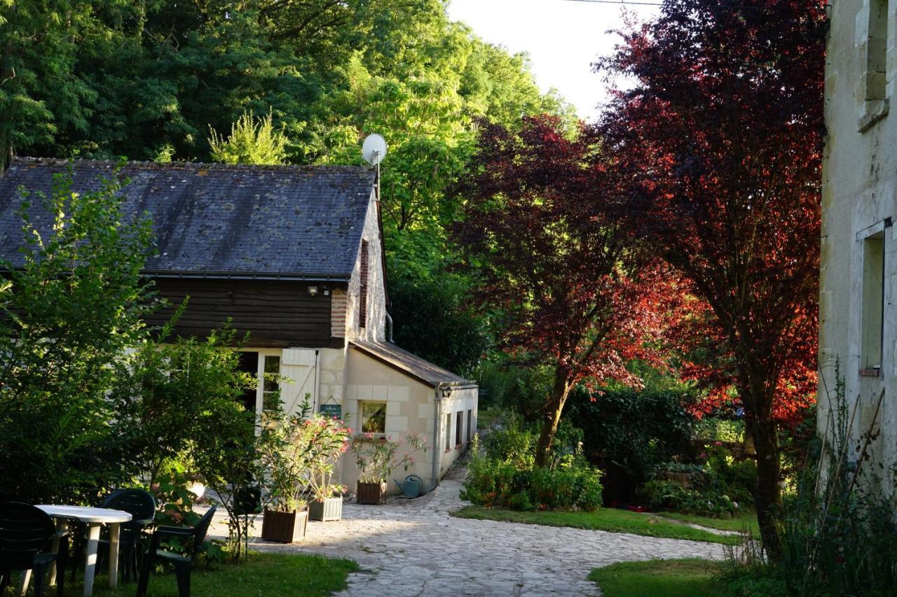 Bed and Breakfast Le Moulin De La Planche Cerelles Exteriér fotografie