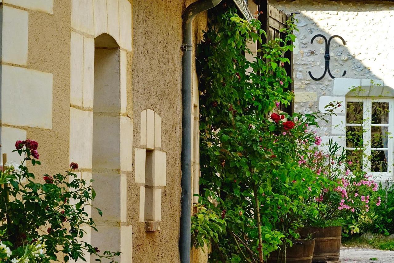 Bed and Breakfast Le Moulin De La Planche Cerelles Exteriér fotografie