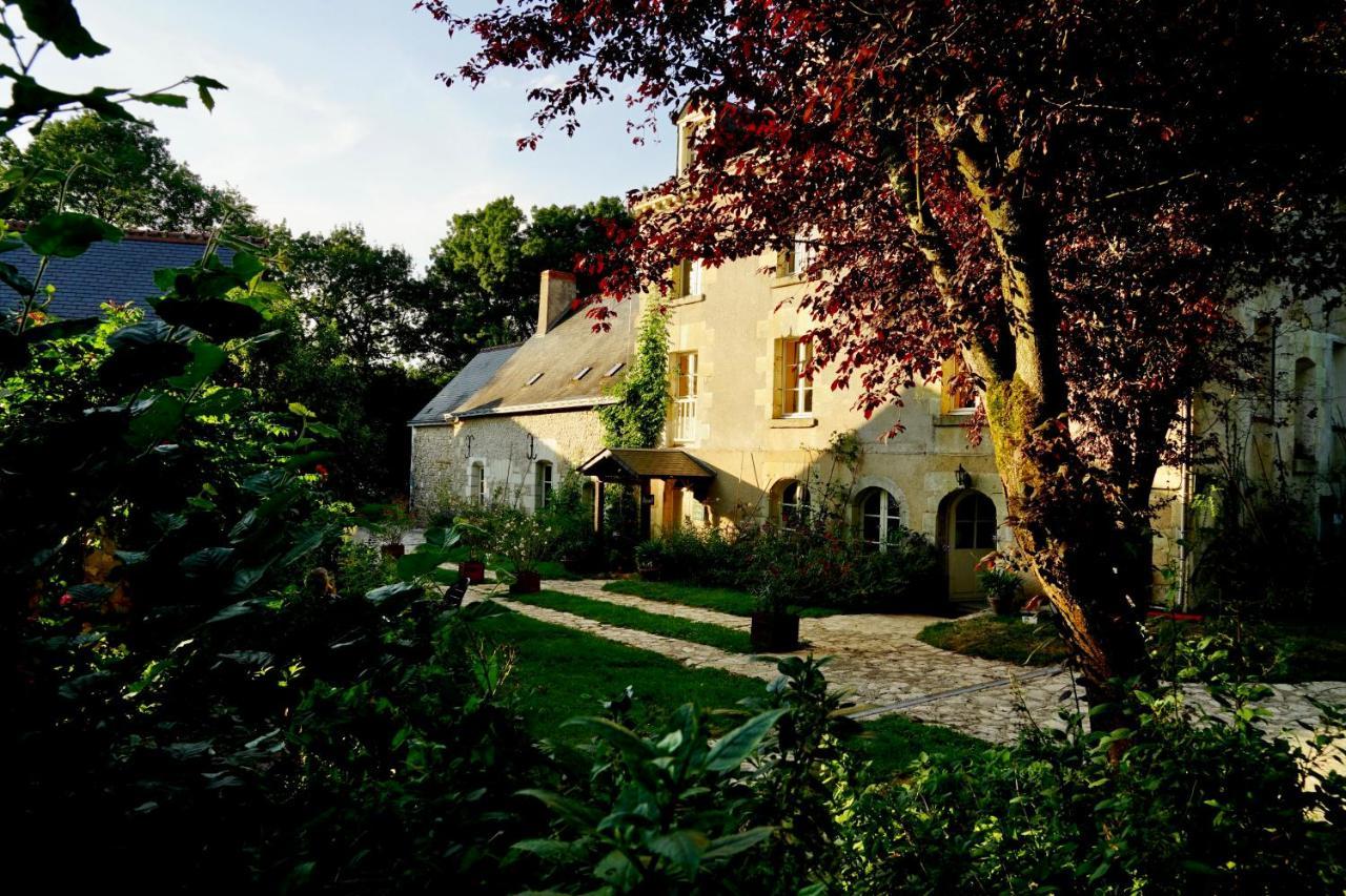 Bed and Breakfast Le Moulin De La Planche Cerelles Exteriér fotografie