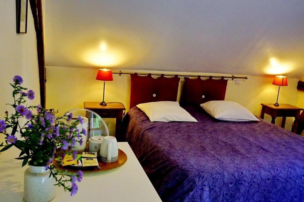 Bed and Breakfast Le Moulin De La Planche Cerelles Exteriér fotografie